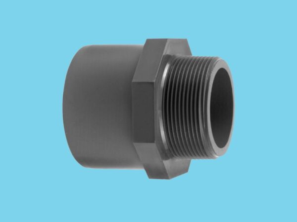 Adaptor nipple Ø32/40 x 1/2" 16bar pvc - 030000325