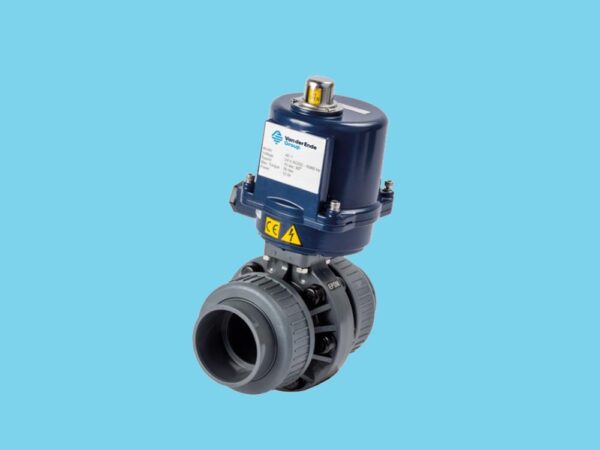 Single butterflyvalve VK11- Ø50mm + servo motor 24 vac  - 070304599