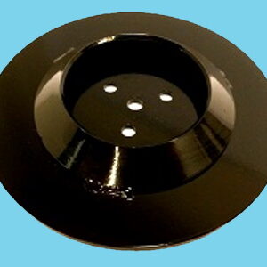 Outside flange with dish for Meto 183mm (for pipe 45mm) - 941600347