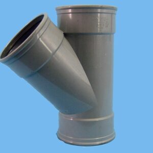 Tee Ø160 x 160 x 160 mm 45" 3 x cuff - 026001632