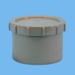 End cap Ø125mm + screwcap drainage pvc - 034004254