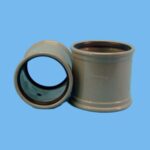 socket Ø125 x 125 mm + cuff - 040002251