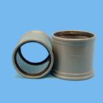 Slide-over socket Ø125 x 125 mm + cuff - 040006255