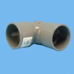 Bend thick walled 90 "40mm grey - 430000405