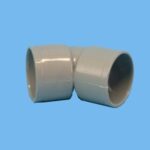 Bend thick walled 45 "40mm grey - 430000413