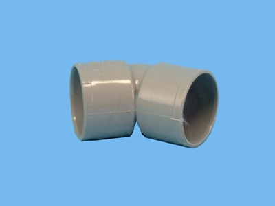 Bend thick walled 45 "40mm grey - 430000413