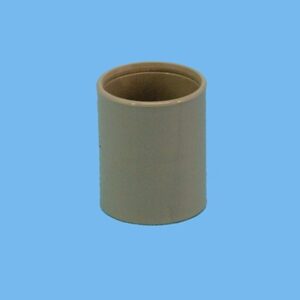 Solvent cement socket 40mm thick walled gray - 430000456