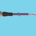 Connector cable M12 5p CAN female straight 1