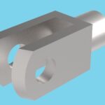 Fork M12x24 (untreated steel) - 817000865