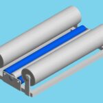 Aluminium unrolling device 5-reels - 940006154