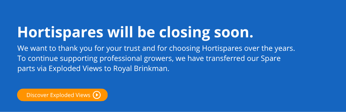 Hortispares will be closing soon.